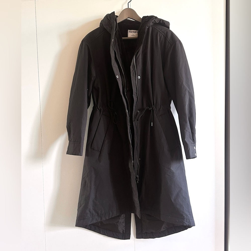 Old Navy Small Black Spring/Fall Coat